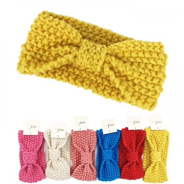 Kids Knit Headbands Winter Ear Warmers 