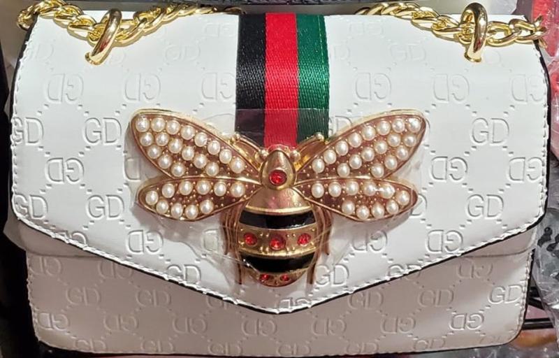 Inspire Gucci luxury bags - white