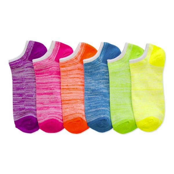 BRIGHT COLOR MAMIA SPANDEX 3 pc SOCKS SIZE 9-11