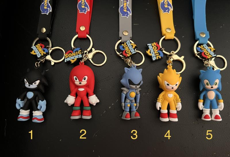 Sonic keychain 