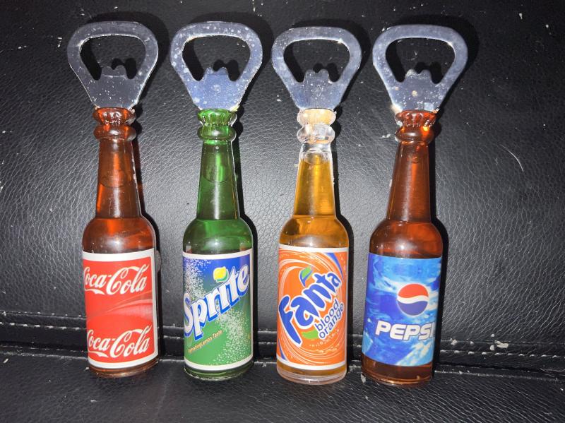 Soda bottle openers 