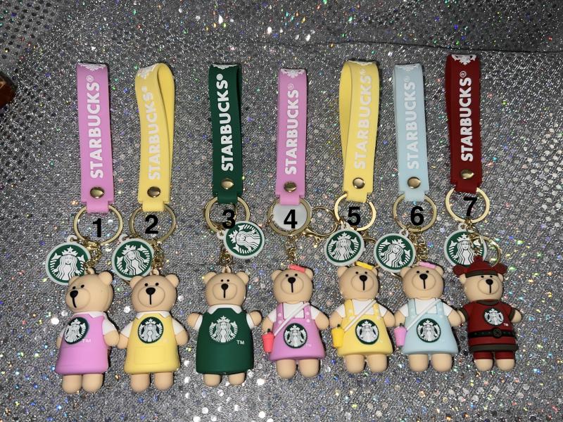  Large Starbucks keychain 