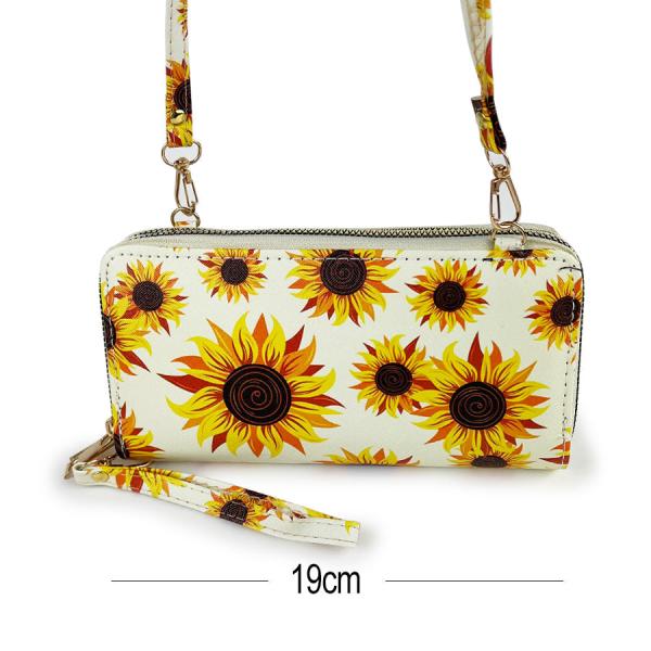 SUNFLOWER FASHION WALLET and Crossbody plus clutch 