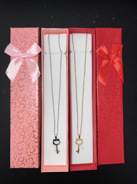 KITTY KEY STAINLESS STEEL NECKLACES 