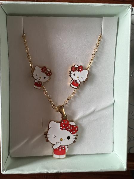 Hello kitty stainless steel set 