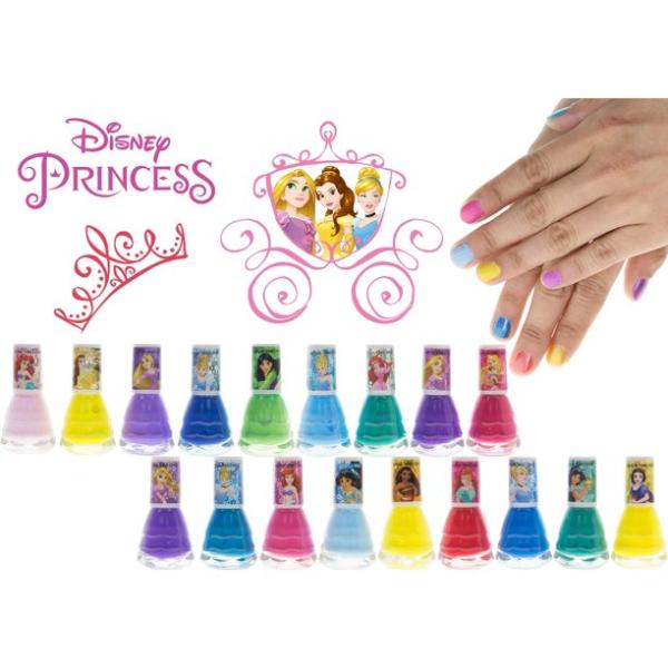 Disney Princess Disney Princess - Townley Girl Non-Toxic Peel-Off Nail Polish Set for Girls