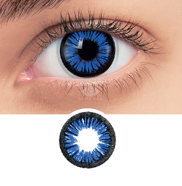 Contact lens - Sapphire Blue