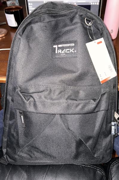 16in backpack - bookbag (Black)