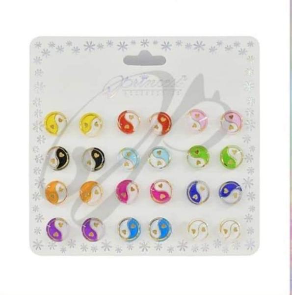  Stud earrings 12piece set 