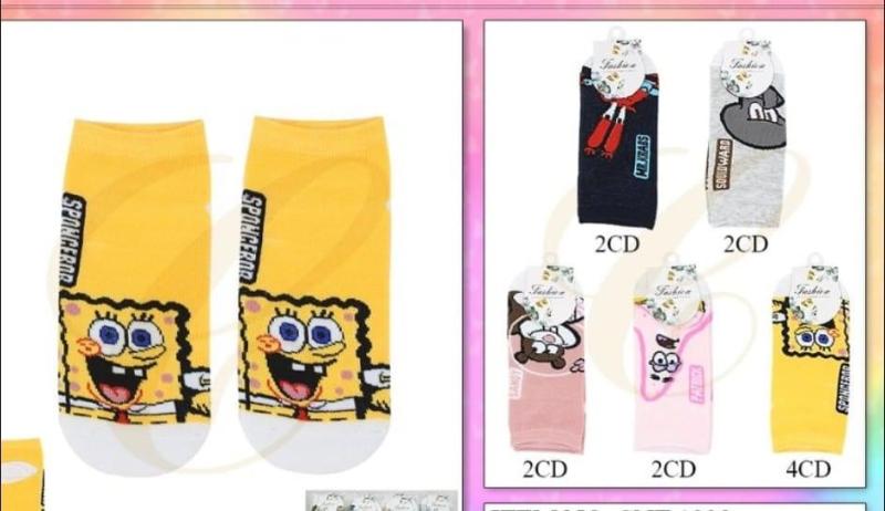 SpongeBob and friends sock