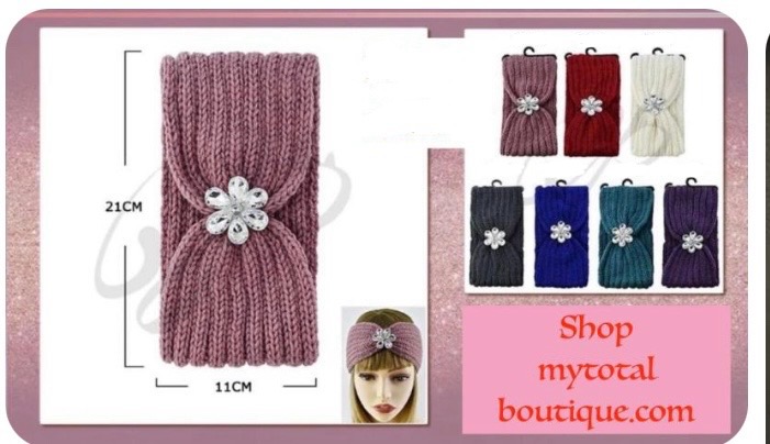 Gem winter headbands 