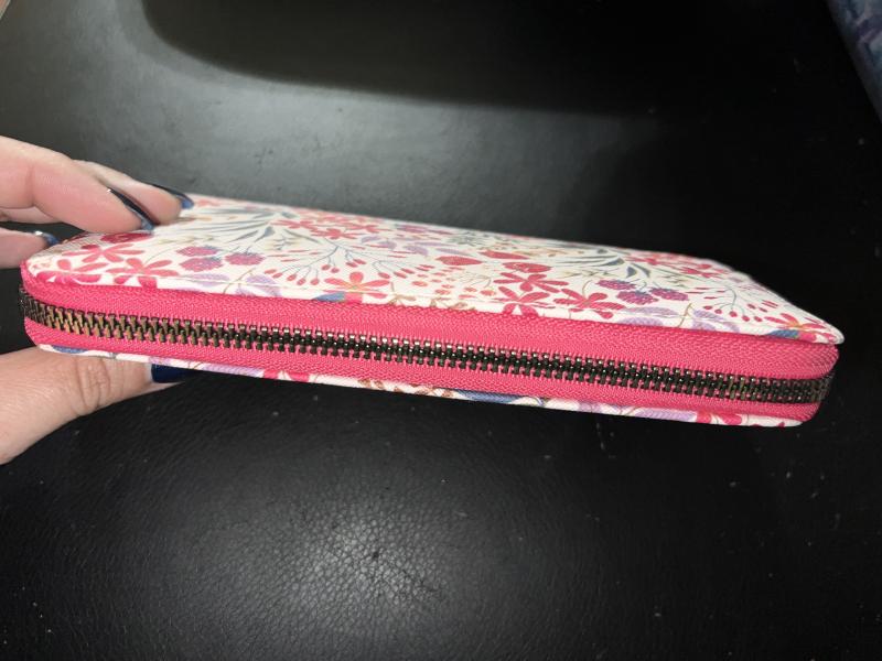 Floral wallet print - Pink 