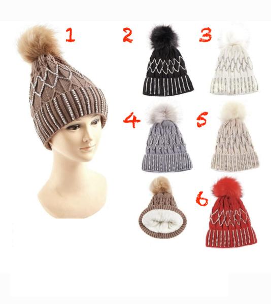 Glam Pom Beanie