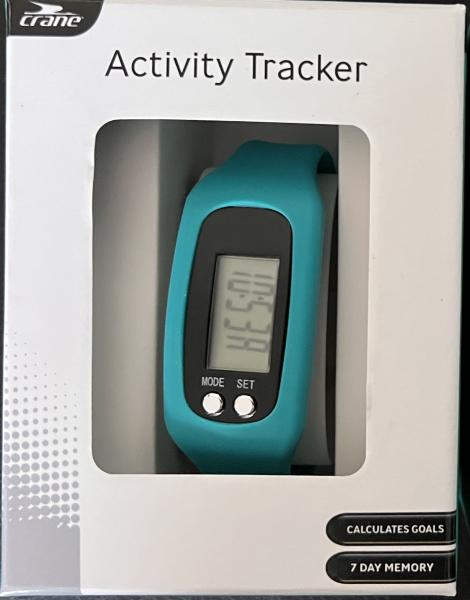 Crane Fitness Activity Tracker - Green 