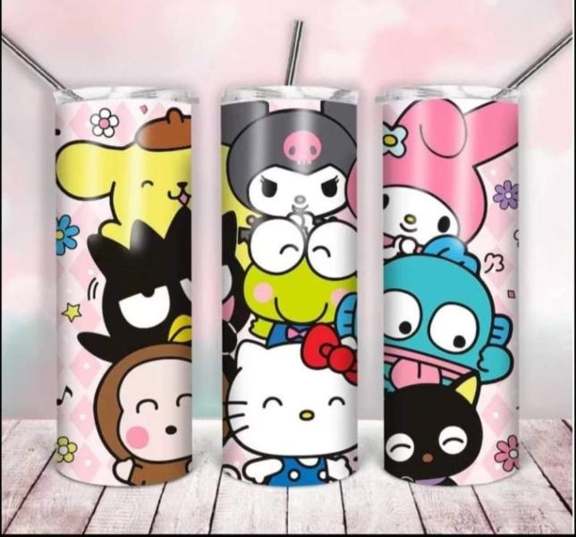 Hello kitty and friends thermal cups 