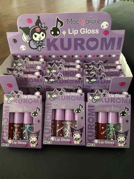  Kuromi 4 PCS LIP GLOSS 