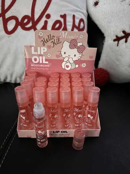 lip oil kitty