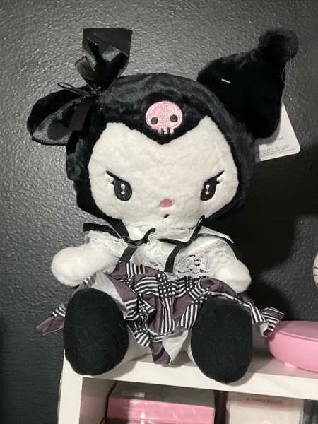 Kuromi plushy 