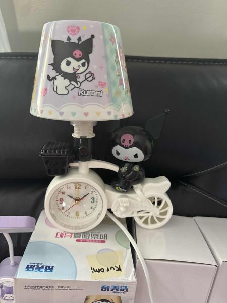 Kuromi bike lamp