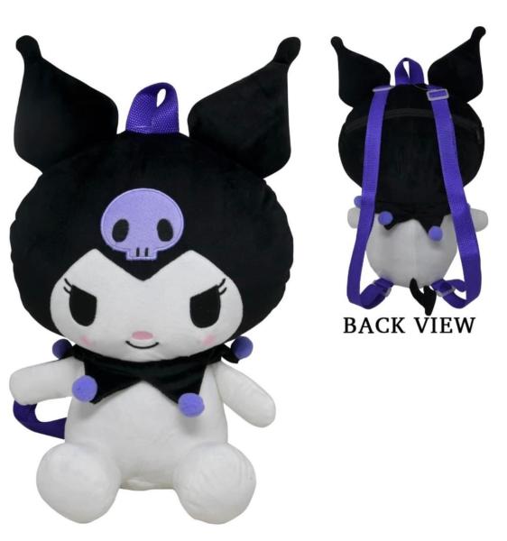 Kuromi backpack doll