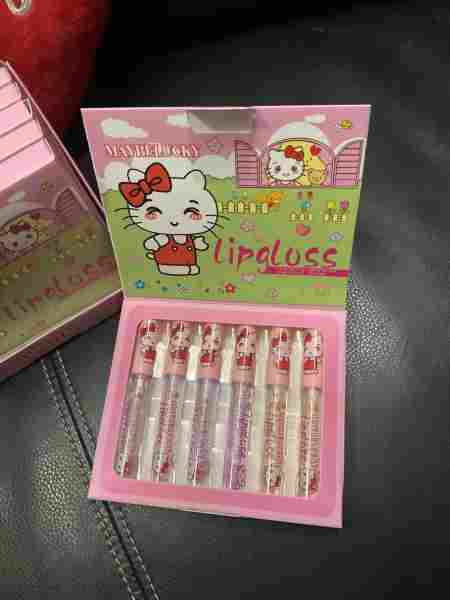 Hello kitty  6pcs lipgloss