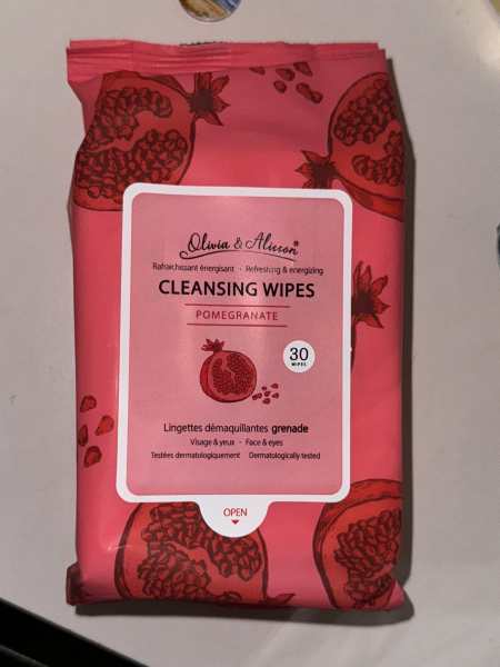 Cleaning wipes - Pomegranate 