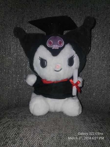 Kuromi Graduation Plushy 