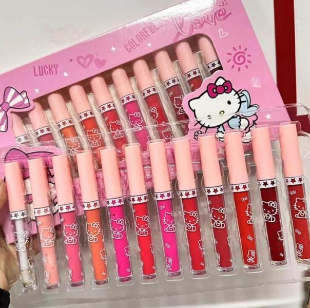 HK 12pc lipgloss set 