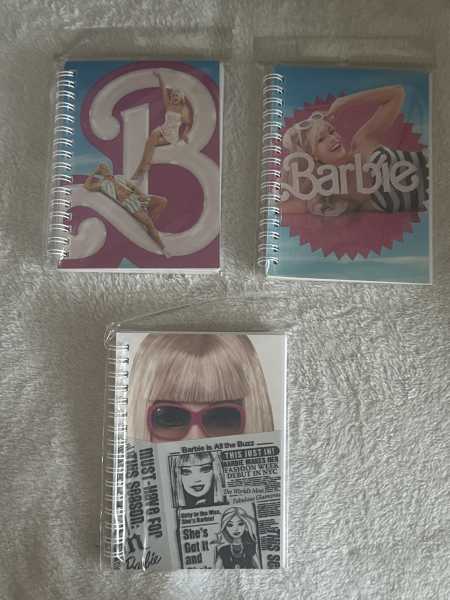 Small Barbie notebooks 