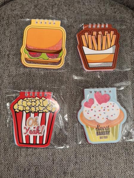 Fast food mini notebooks 