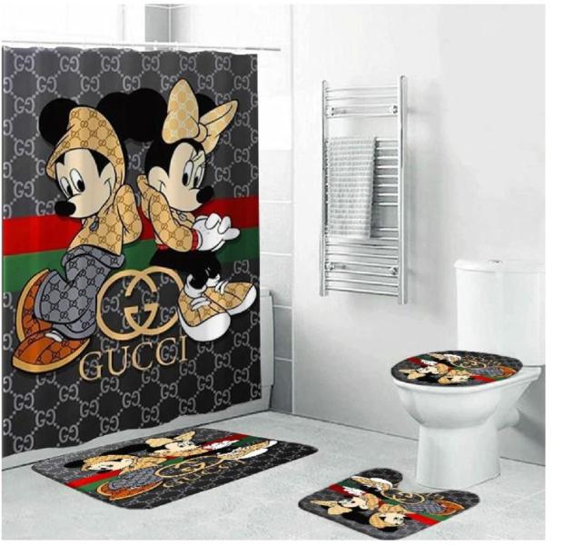 Mickey and Minnie bathroom set