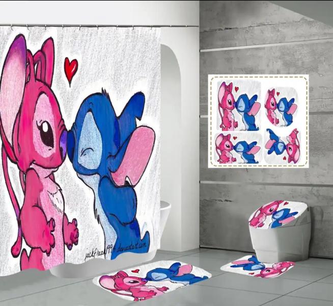 Kiss me stitch 4pcs shower set 