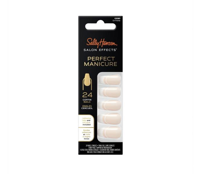 Sally Hanson Perfect Manicure press on nails - On Pointe