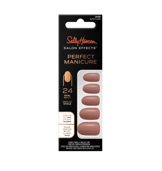 Sally Hanson Perfect Manicure press on nails - Buff & Tumble