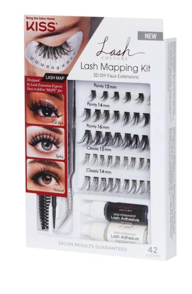 KiSS lashes - lash mapping kit - 85995 