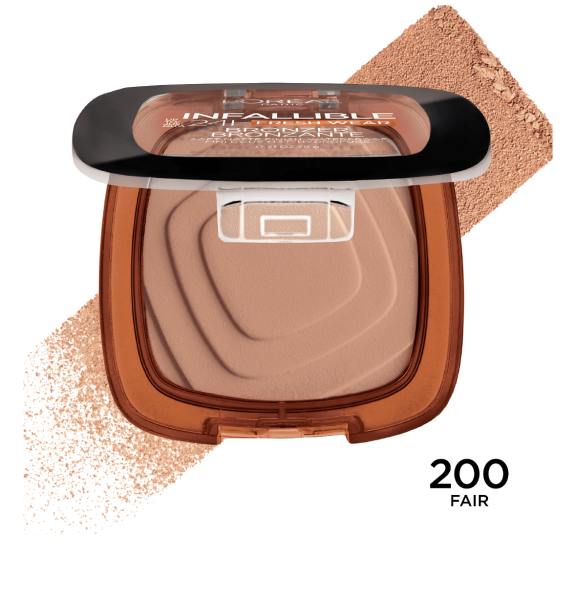 L'Oreal infallible 24 hour fresh wear bronzer - #200 fair 