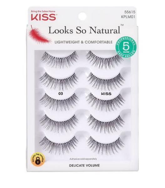 Kiss, lightweight lashes - #03 look so natural 