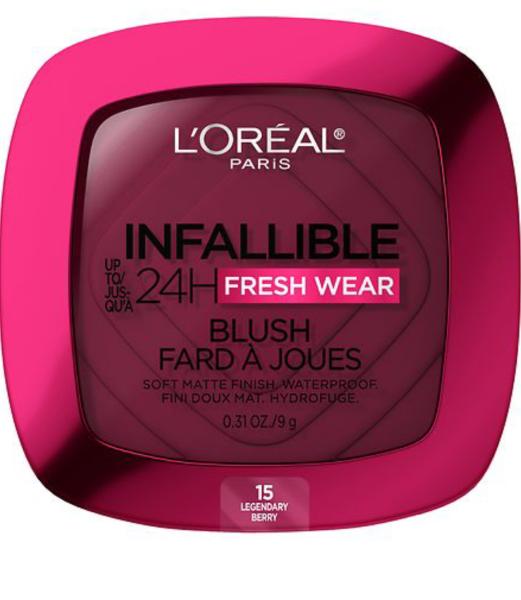 L'Oreal infallible 24 hour, blush, - #15 legendary berry 