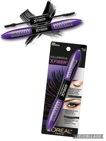 L'Oreal value minus X, fiber, waterproof mascara - #215 Black is black 