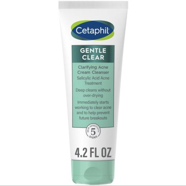 Cetaphil clarifying acne cream cleanser 