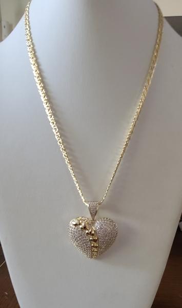 14K Heart pendent