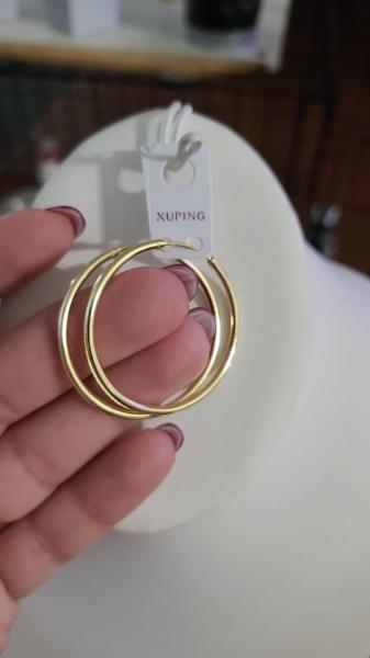 14K Xuping hoops