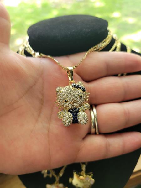 14 Hello kitty chain set - blue