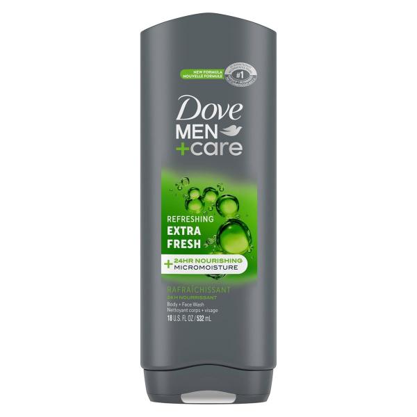 Dove Men+Care Extra Fresh Micro Moisture Cooling Body Wash - 18 fl oz