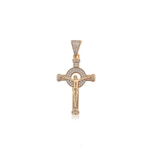 14K cross pendent  