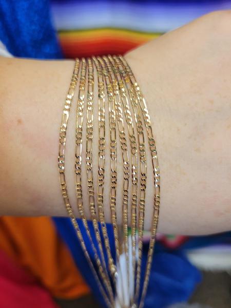 14K anklets 