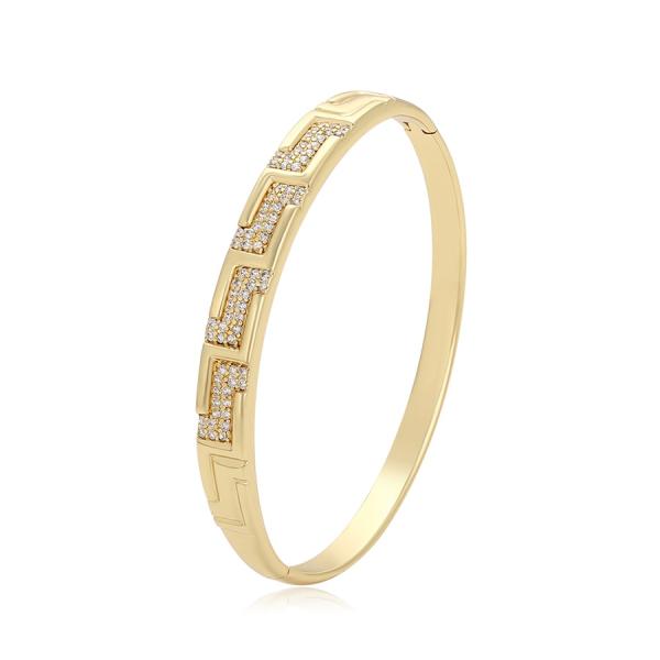 14K simply elegant bangle 