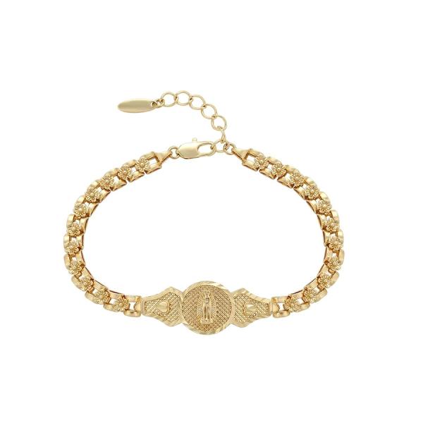 14K religion bracelet 