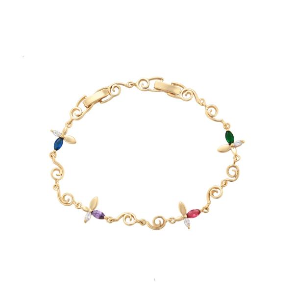 14K color bracelet 