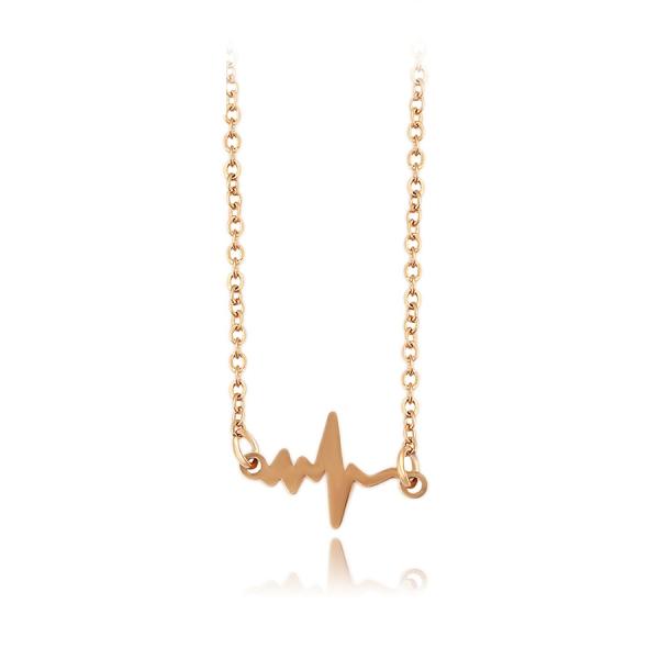 EKG necklace 